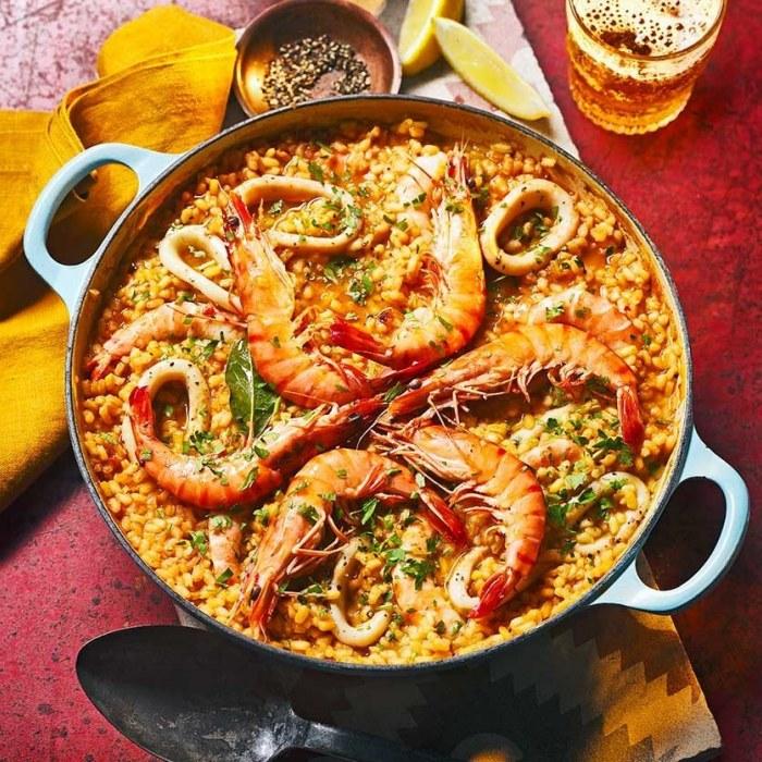 Arroz com Camarão e Lula