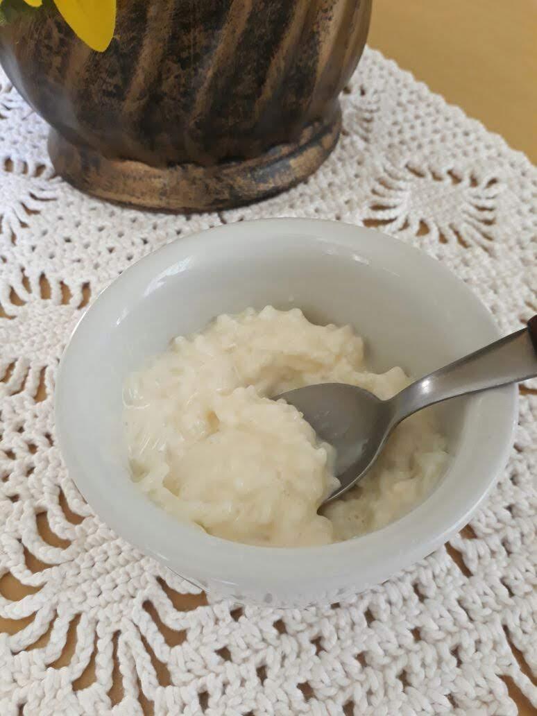 Arroz doce cremoso