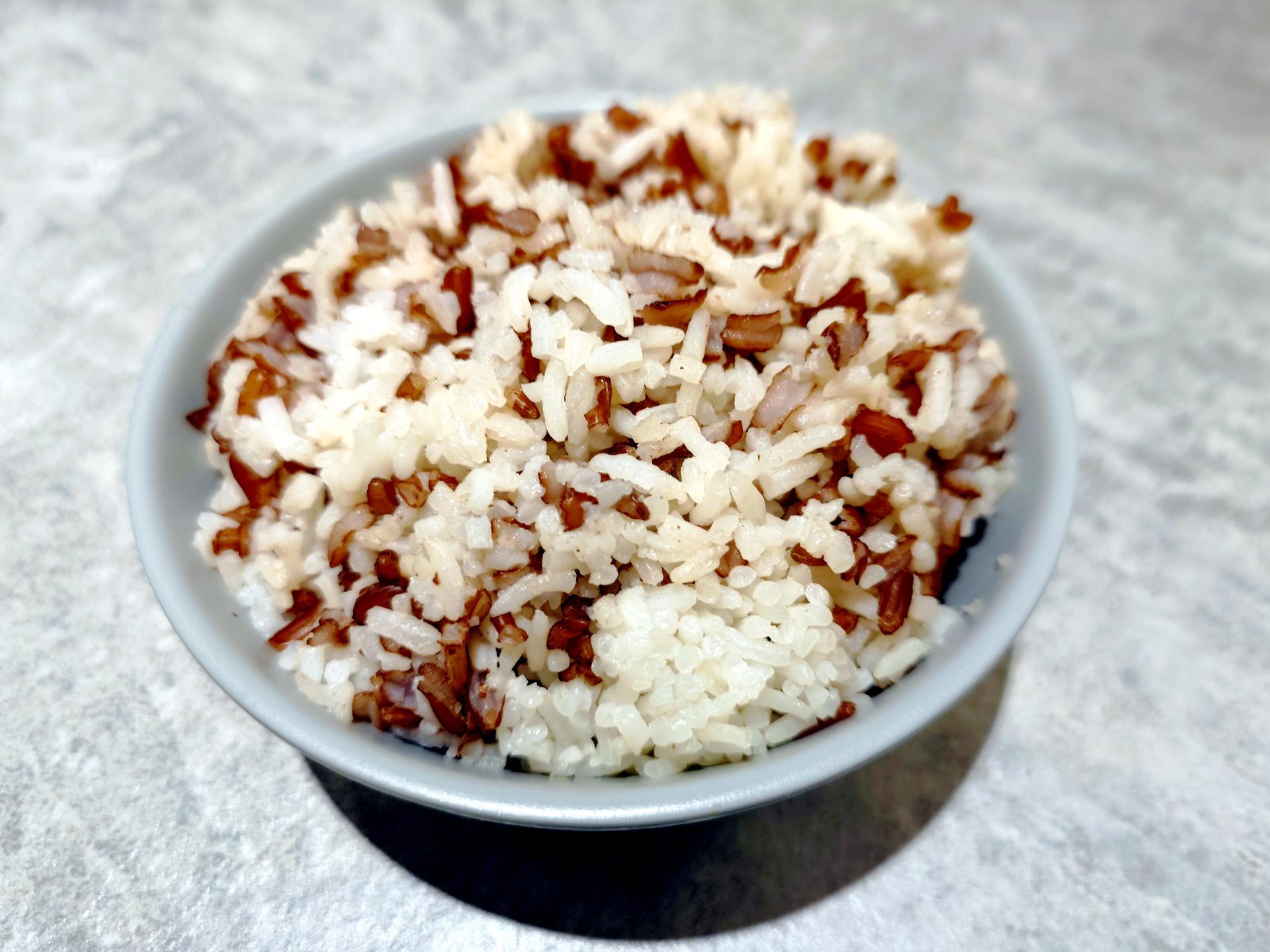 Arroz integral soltinho para meal prep