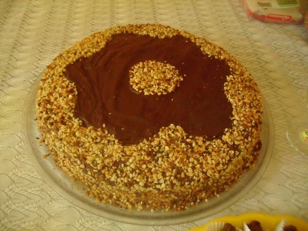 Bolo de amendoim de festa junina