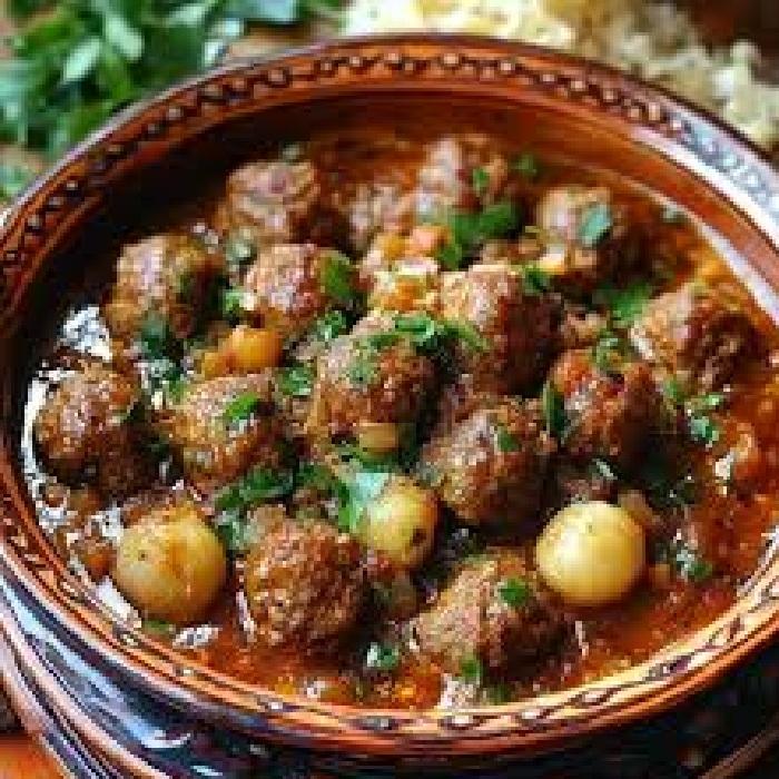 Kefta Argelina com Molho de Tomate