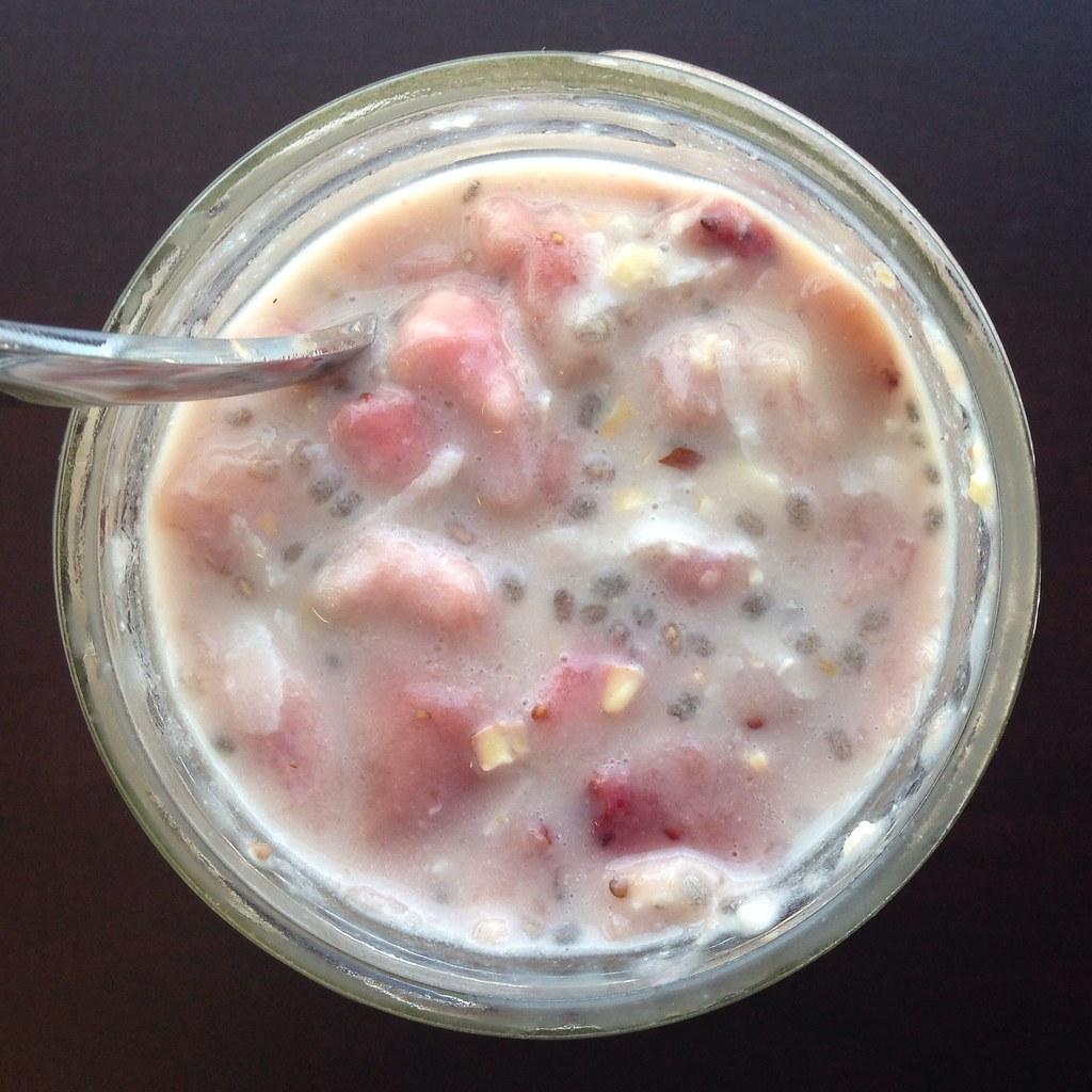 Overnight oats (aveia da noite anterior)