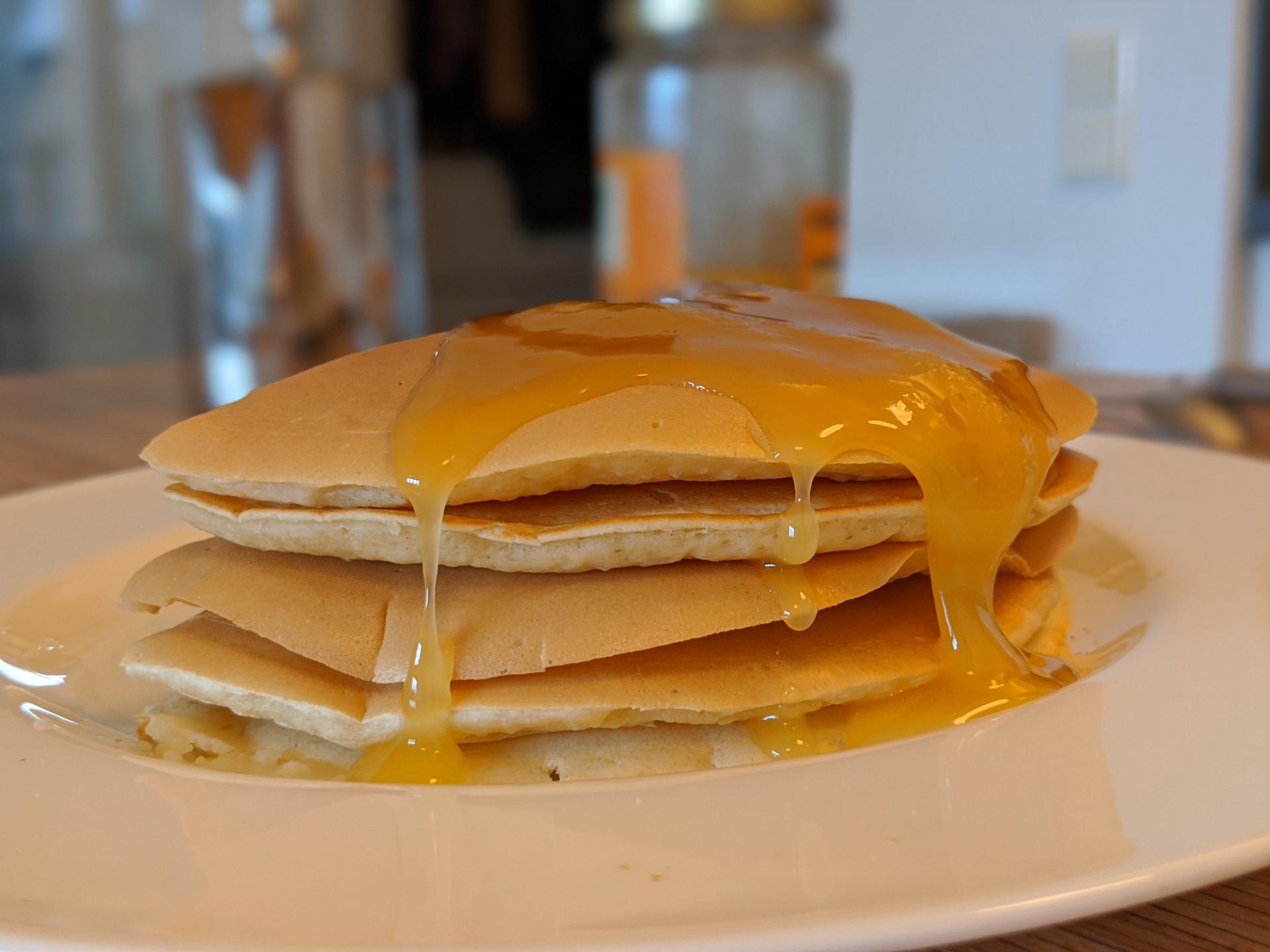 Panqueca sem glúten e sem lactose