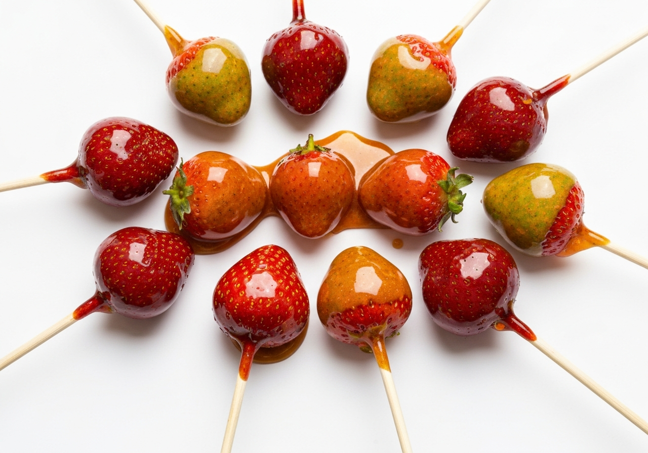 Morango do Amor Crocante e Vibrante
