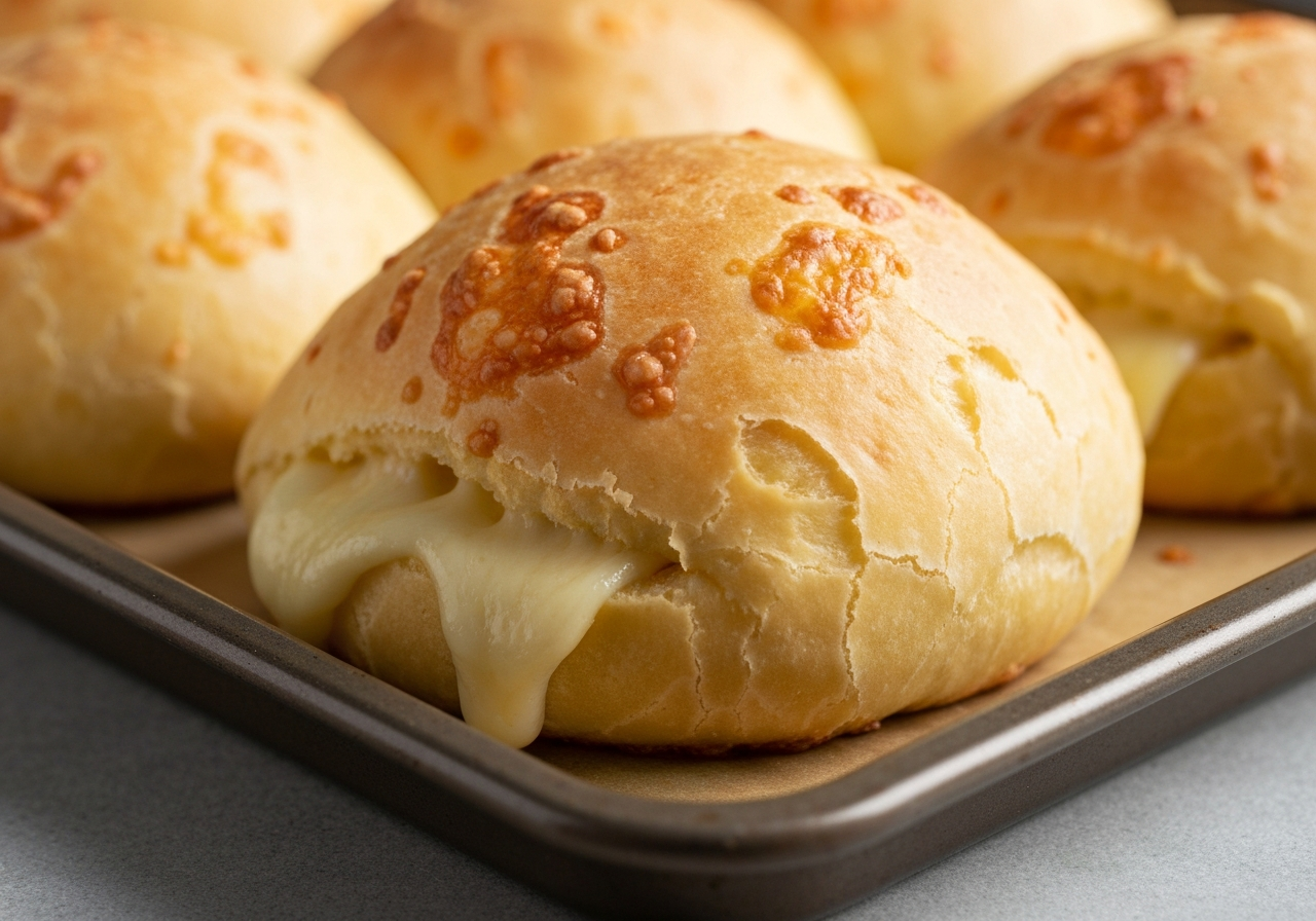 Pão de Queijo Sem Lactose e Vegano