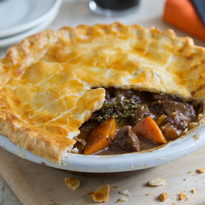 Torta de Carne e Mostarda ao Forno